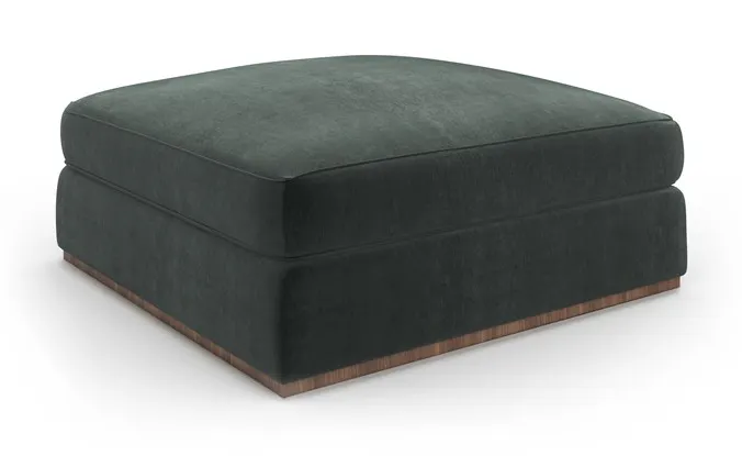 Caracole Furniture UPH-024-041-A Bello Ottoman Caracole Furniture UPH-024-041-A Bello Ottoman