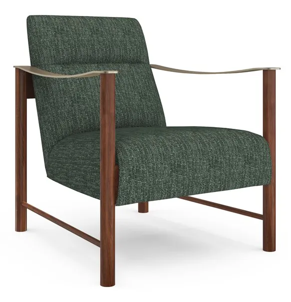 Caracole Furniture UPH-024-132-A Slant Accent Chair Caracole Furniture UPH-024-132-A Slant Accent Chair