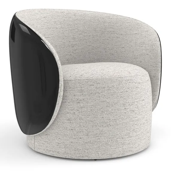 Caracole Furniture UPH-024-135-A Cuff Swivel Chair Caracole Furniture UPH-024-135-A Cuff Swivel Chair