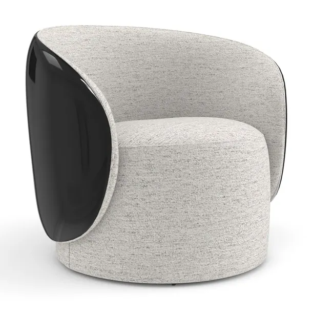 Caracole Furniture UPH-024-135-A Cuff Swivel Chair Caracole Furniture UPH-024-135-A Cuff Swivel Chair