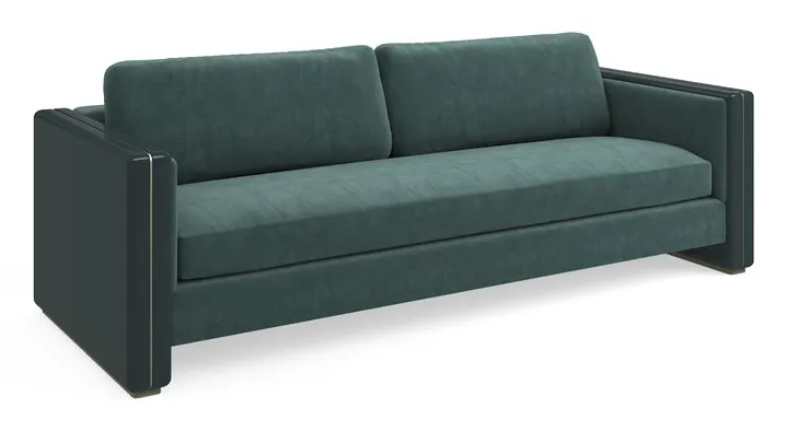 Caracole Furniture UPH-024-211-A Gelee Sofa Apatite Caracole Furniture UPH-024-211-A Gelee Sofa Apatite