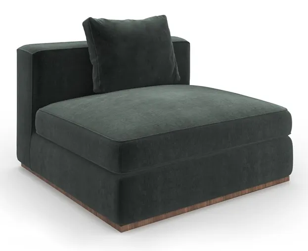 Caracole Furniture UPH-024-AC1-A Bello Armless Chair Caracole Furniture UPH-024-AC1-A Bello Armless Chair