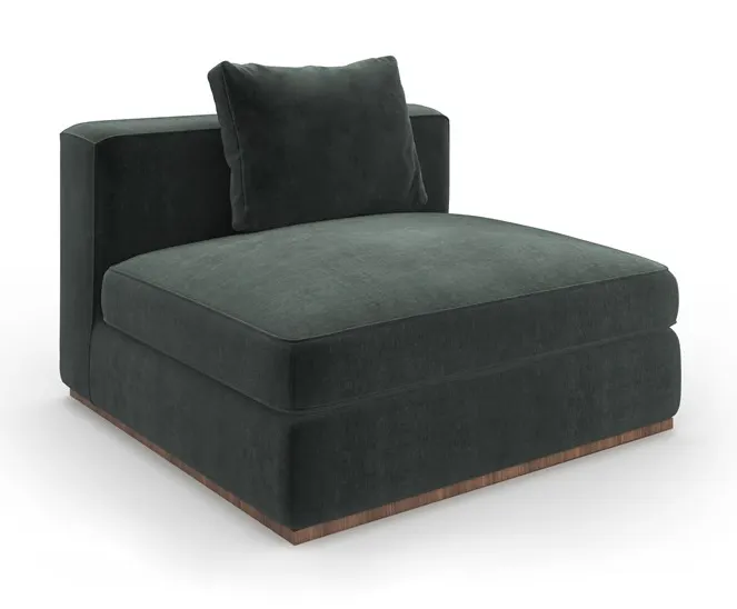 Caracole Furniture UPH-024-AC1-A Bello Armless Chair Caracole Furniture UPH-024-AC1-A Bello Armless Chair