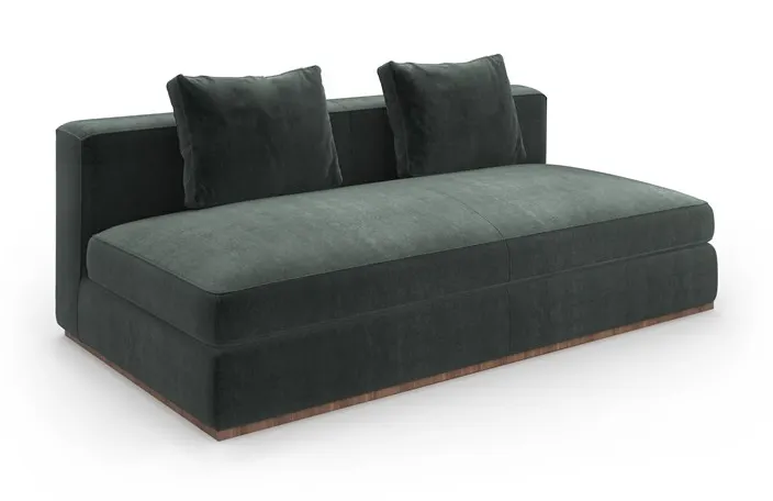 Caracole Furniture UPH-024-AS1-A Bello Armless Sofa Caracole Furniture UPH-024-AS1-A Bello Armless Sofa