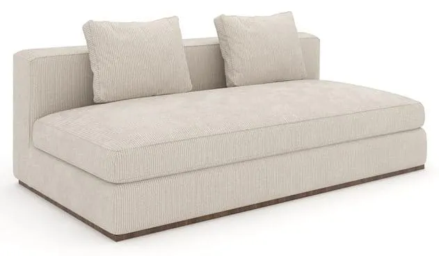 Caracole Furniture UPH-024-AS1-B Bello Armless Sofa