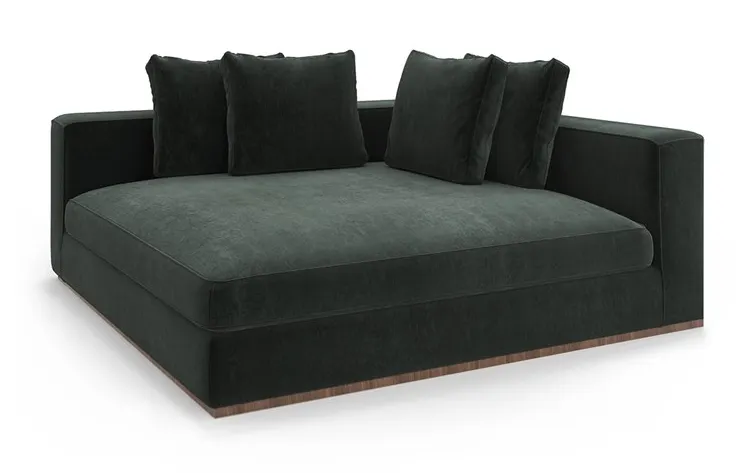 Caracole Furniture UPH-024-CHR1-A Bello Corner RAF Chaise Caracole Furniture UPH-024-CHR1-A Bello Corner RAF Chaise
