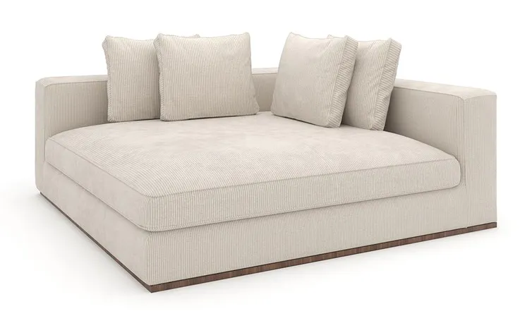 Caracole Furniture UPH-024-CHR1-B Bello Corner RAF Chaise Caracole Furniture UPH-024-CHR1-B Bello Corner RAF Chaise