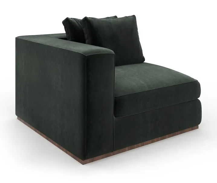 Caracole Furniture UPH-024-CRL1-A Bello Corner LAF Chair Caracole Furniture UPH-024-CRL1-A Bello Corner LAF Chair
