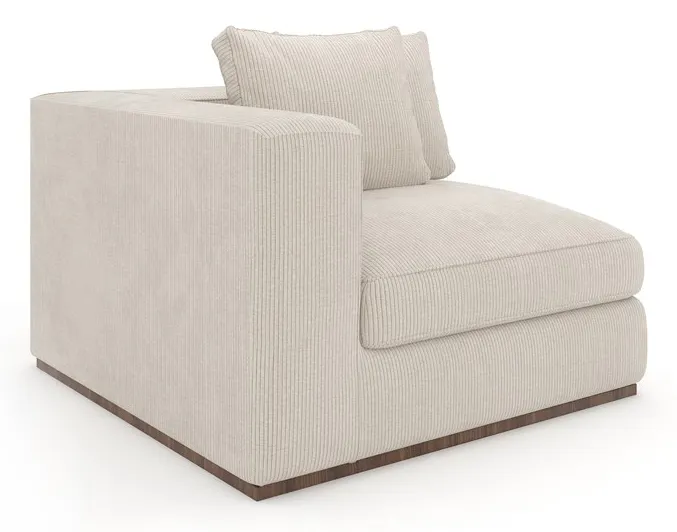 Caracole Furniture UPH-024-CRL1-B Bello Corner LAF Chair Caracole Furniture UPH-024-CRL1-B Bello Corner LAF Chair