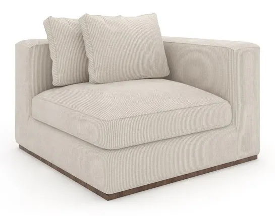 Caracole Furniture UPH-024-CRR1-B Bello Corner RAF Chair Caracole Furniture UPH-024-CRR1-B Bello Corner RAF Chair