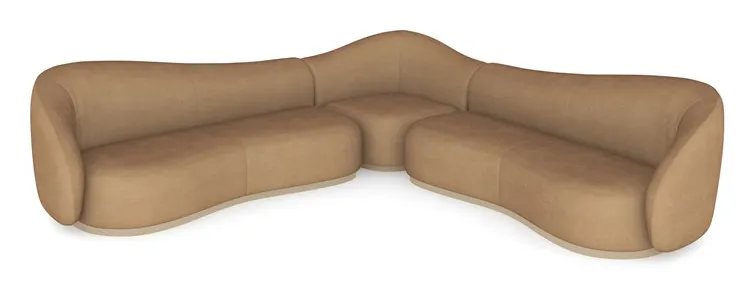Caracole Furniture UPH-024-SEC3-A Kalahari 3PC Sectional Caracole Furniture UPH-024-SEC3-A Kalahari 3PC Sectional
