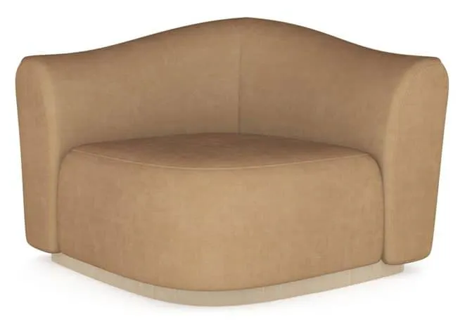 Caracole Furniture UPH-024-WE1-A Kalahari Wedge