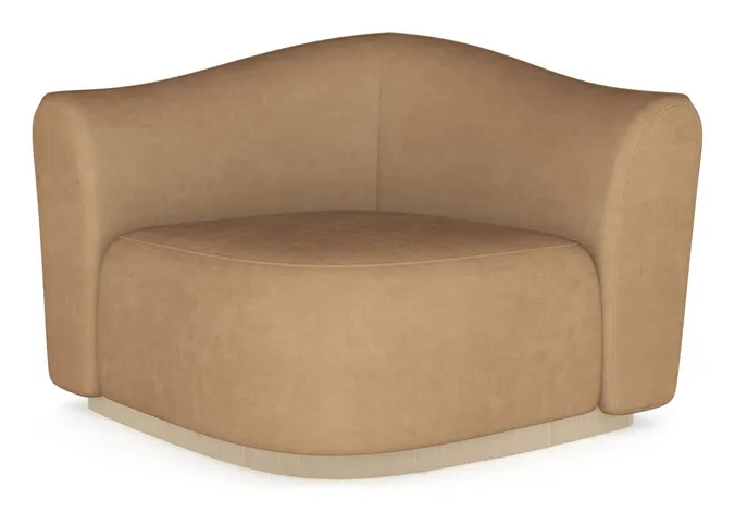 Caracole Furniture UPH-024-WE1-A Kalahari Wedge Caracole Furniture UPH-024-WE1-A Kalahari Wedge
