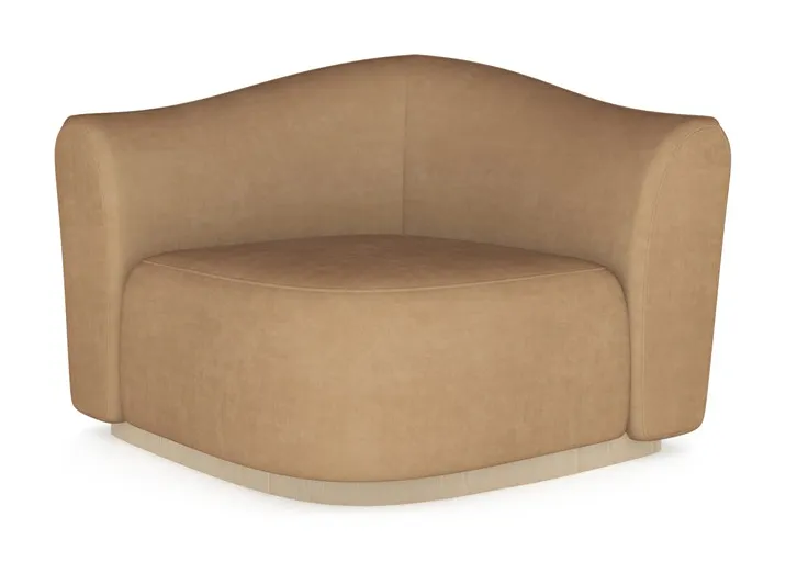 Caracole Furniture UPH-024-WE1-A Kalahari Wedge Caracole Furniture UPH-024-WE1-A Kalahari Wedge
