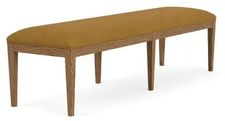 Riverside Furniture 51859 Halbrooke Upholstered Dining Bench