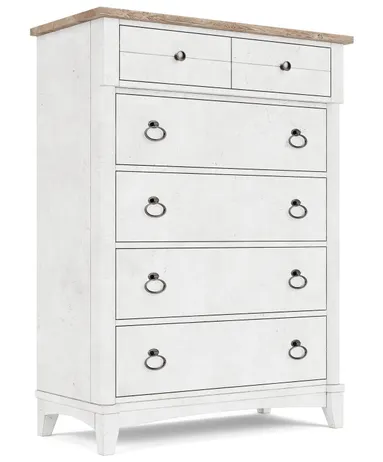 Riverside Furniture 91465 Maddox Five Drawer Chest Riverside Furniture 91465 Maddox Five Drawer Chest