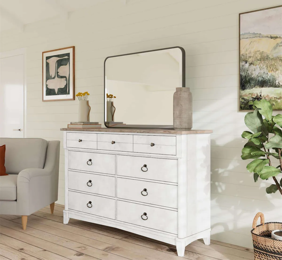 Riverside Furniture 91460 Maddox Nine Drawer Dresser Riverside Furniture 91460 Maddox Nine Drawer Dresser