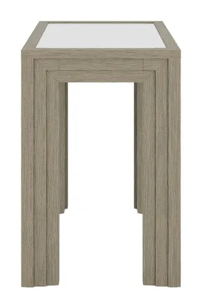 Riverside Furniture 91912 Wilde Glass Top Chairside Table Riverside Furniture 91912 Wilde Glass Top Chairside Table