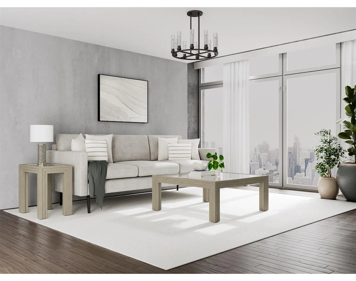 Riverside Furniture 91912 Wilde Glass Top Chairside Table Riverside Furniture 91912 Wilde Glass Top Chairside Table