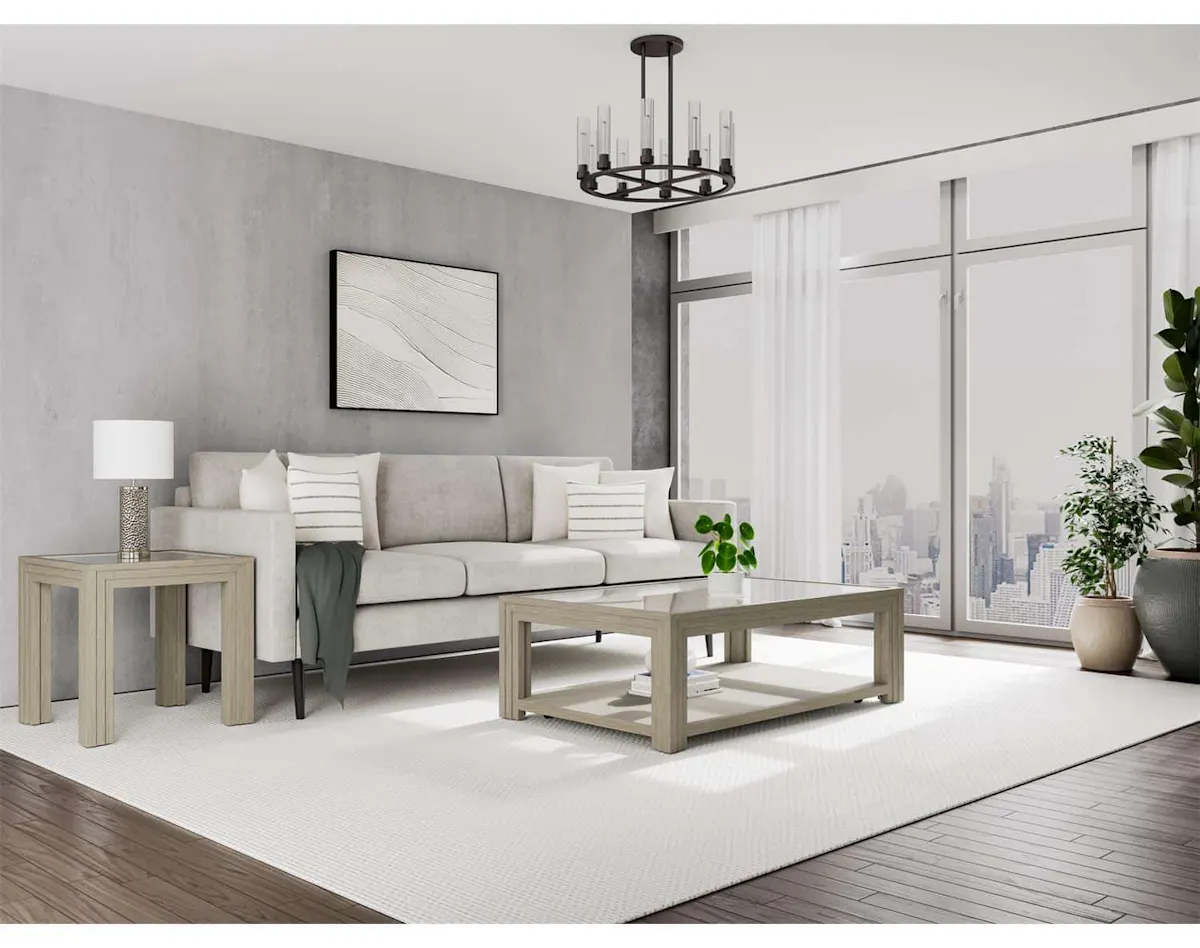 Riverside Furniture 91903 Wilde Rectangular Glass Top Coffee Table Riverside Furniture 91903 Wilde Rectangular Glass Top Coffee Table