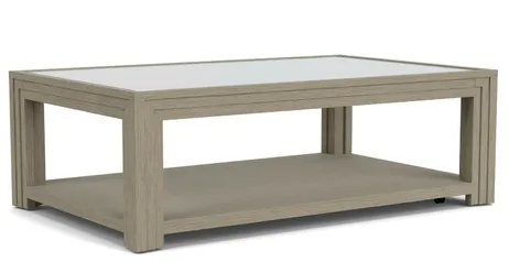 Riverside Furniture 91903 Wilde Rectangular Glass Top Coffee Table Riverside Furniture 91903 Wilde Rectangular Glass Top Coffee Table