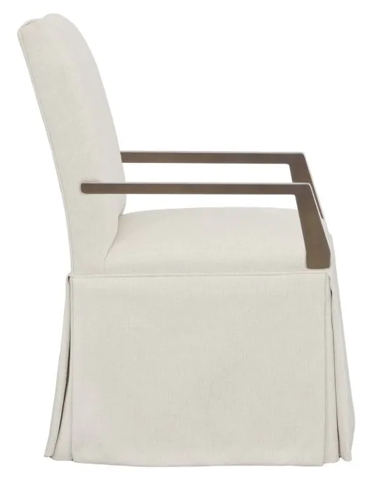 Fairfield 1201-04-T Concave Short Back Skirted Arm Chair Fairfield 1201-04-T Concave Short Back Skirted Arm Chair