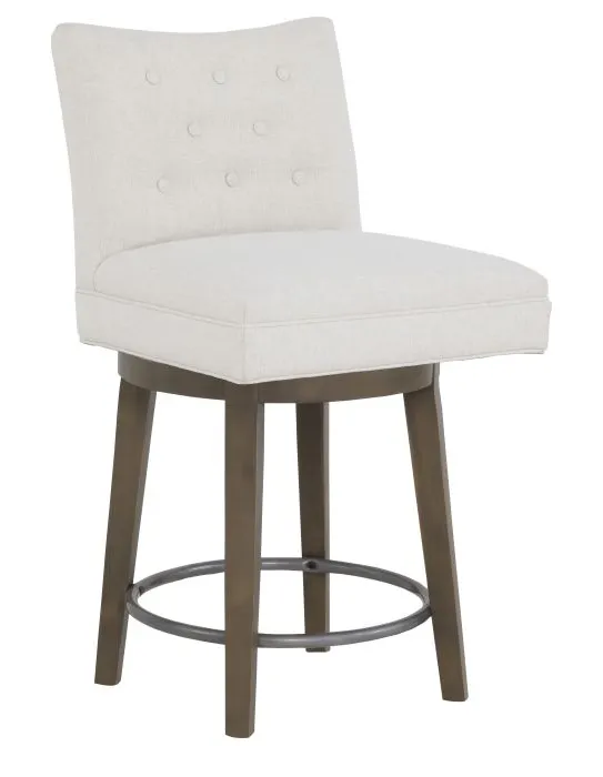 Fairfield 1202-C8 Concave Short Back Swivel Counter Stool Fairfield 1202-C8 Concave Short Back Swivel Counter Stool