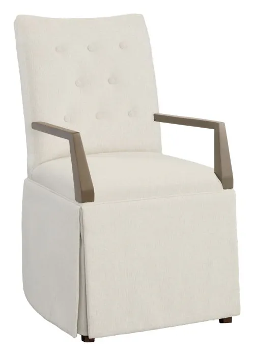 Fairfield 1203-04-T Concave Short Back Skirted Arm Chair Fairfield 1203-04-T Concave Short Back Skirted Arm Chair