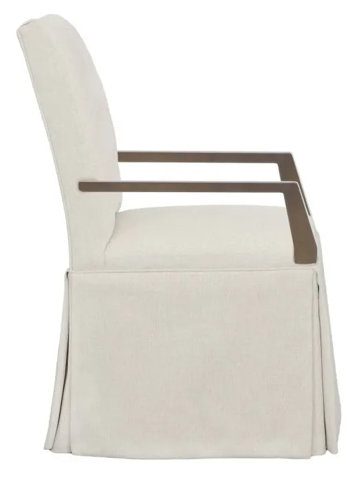 Fairfield 1203-04-T Concave Short Back Skirted Arm Chair Fairfield 1203-04-T Concave Short Back Skirted Arm Chair