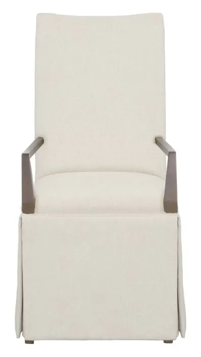 Fairfield 1205-04-T Concave Tall Back Skirted Arm Chair Fairfield 1205-04-T Concave Tall Back Skirted Arm Chair