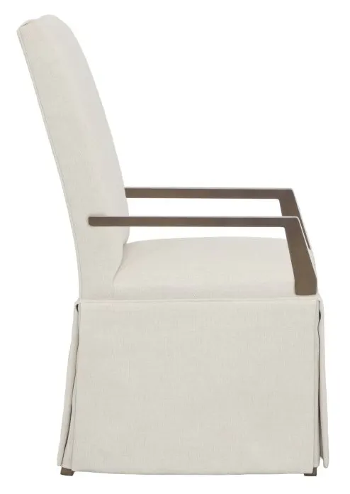 Fairfield 1205-04-T Concave Tall Back Skirted Arm Chair Fairfield 1205-04-T Concave Tall Back Skirted Arm Chair