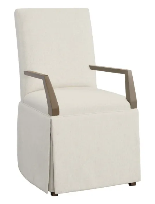 Fairfield 1211-04 Straight Short Back Skirted Arm Chair Fairfield 1211-04 Straight Short Back Skirted Arm Chair