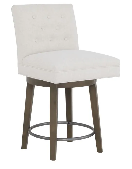 Fairfield 1212-C8 Straight Short Back Swivel Counter Stool Fairfield 1212-C8 Straight Short Back Swivel Counter Stool
