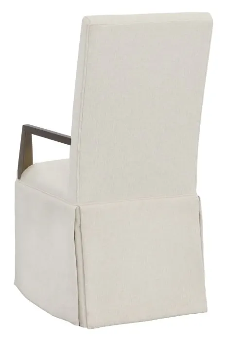 Fairfield 1215-04 Straight Tall Back Skirted Arm Chair Fairfield 1215-04 Straight Tall Back Skirted Arm Chair