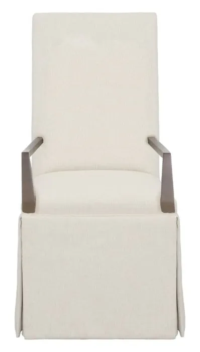 Fairfield 1215-04 Straight Tall Back Skirted Arm Chair Fairfield 1215-04 Straight Tall Back Skirted Arm Chair