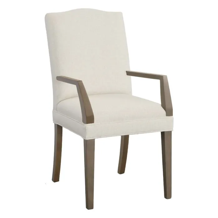 Fairfield 1220-04 Camel Short Back Arm Chair
