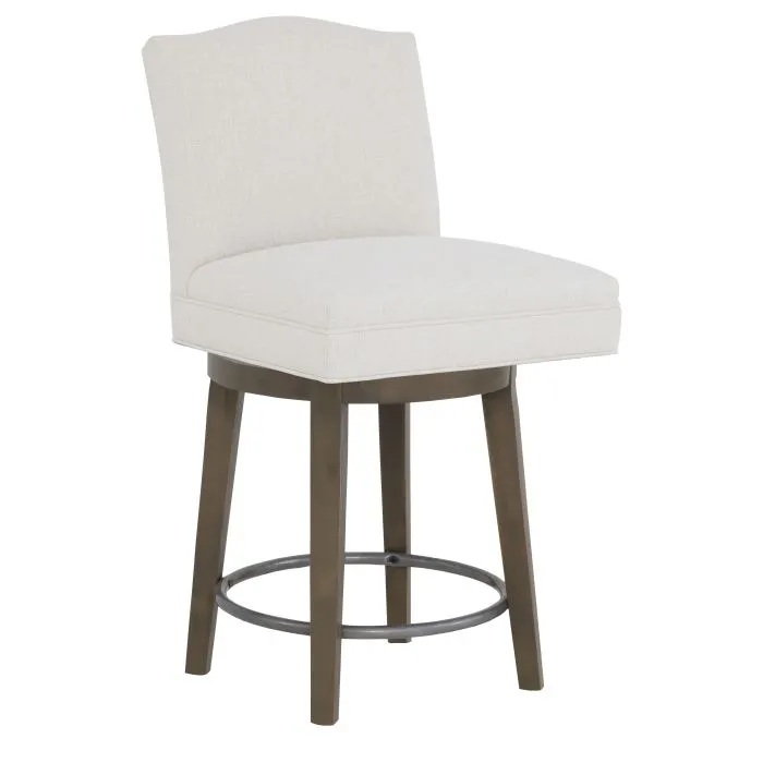 Fairfield 1220-C8 Camel Short Back Swivel Counter Stool