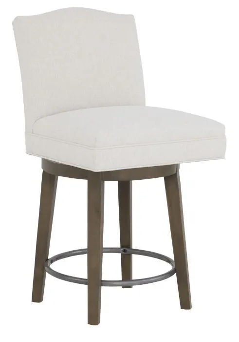 Fairfield 1220-C8 Camel Short Back Swivel Counter Stool Fairfield 1220-C8 Camel Short Back Swivel Counter Stool