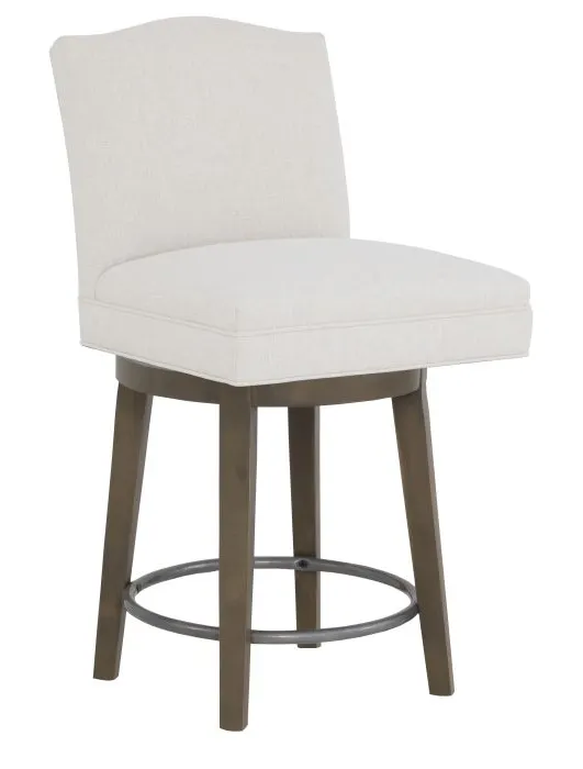 Fairfield 1220-C8 Camel Short Back Swivel Counter Stool Fairfield 1220-C8 Camel Short Back Swivel Counter Stool