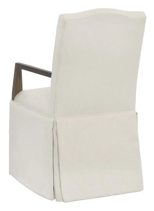 Fairfield 1221-04-T Camel Short Back Skirted Arm Chair Fairfield 1221-04-T Camel Short Back Skirted Arm Chair