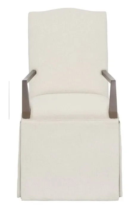 Fairfield 1221-04-T Camel Short Back Skirted Arm Chair Fairfield 1221-04-T Camel Short Back Skirted Arm Chair