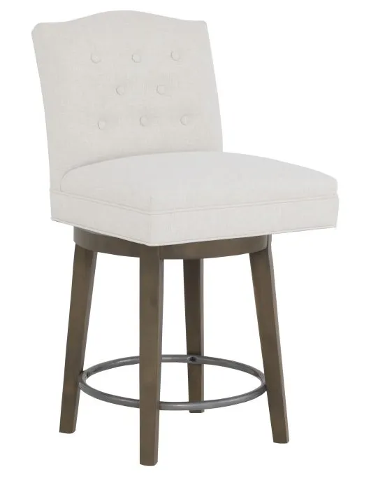 Fairfield 1222-C8 Camel Short Back Swivel Counter Stool Fairfield 1222-C8 Camel Short Back Swivel Counter Stool