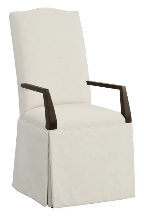 Fairfield 1225-04-T Camel Tall Back Skirted Arm Chair Fairfield 1225-04-T Camel Tall Back Skirted Arm Chair