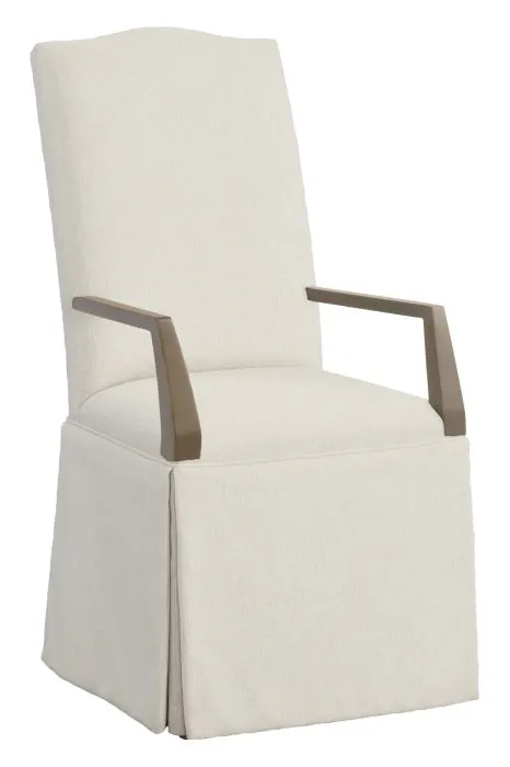 Fairfield 1225-04-T Camel Tall Back Skirted Arm Chair Fairfield 1225-04-T Camel Tall Back Skirted Arm Chair