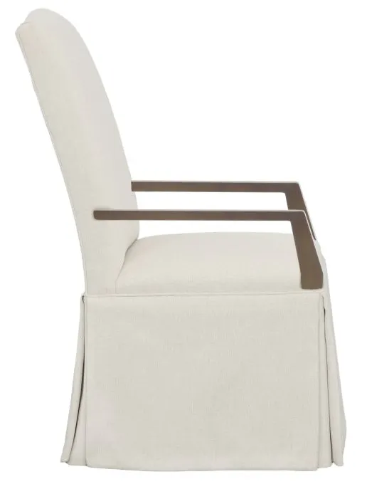 Fairfield 1225-04-T Camel Tall Back Skirted Arm Chair Fairfield 1225-04-T Camel Tall Back Skirted Arm Chair