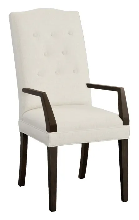 Fairfield 1226-04-T Camel Tall Button Back Arm Chair Fairfield 1226-04-T Camel Tall Button Back Arm Chair