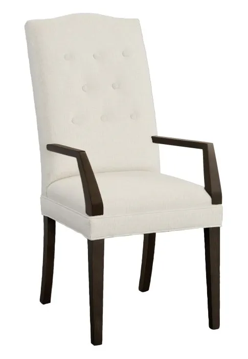 Fairfield 1226-04-T Camel Tall Button Back Arm Chair Fairfield 1226-04-T Camel Tall Button Back Arm Chair