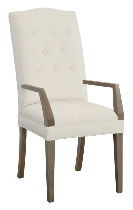 Fairfield 1226-04-T Camel Tall Button Back Arm Chair Fairfield 1226-04-T Camel Tall Button Back Arm Chair