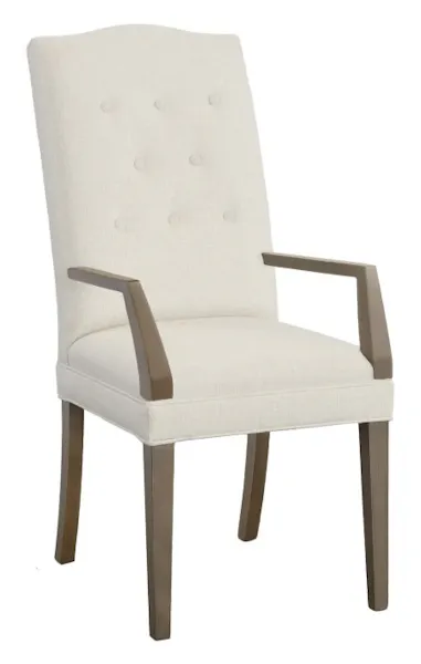 Fairfield 1226-04-T Camel Tall Button Back Arm Chair Fairfield 1226-04-T Camel Tall Button Back Arm Chair