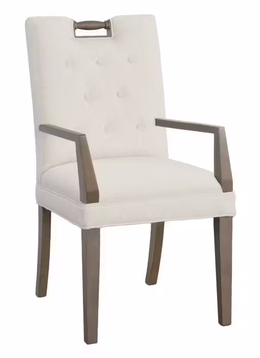 Fairfield 1232-04 Pull Short Button Back Arm Chair Fairfield 1232-04 Pull Short Button Back Arm Chair